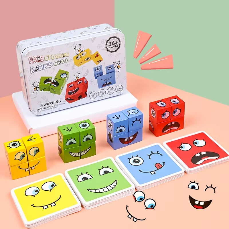 JUEGO CAMBIA CARA MONTESSORI PEQUEÑO